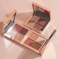 Palette d'ombres à paupières végétaliennes, Pigment scintillant, nouvelle marque privée, maquillage