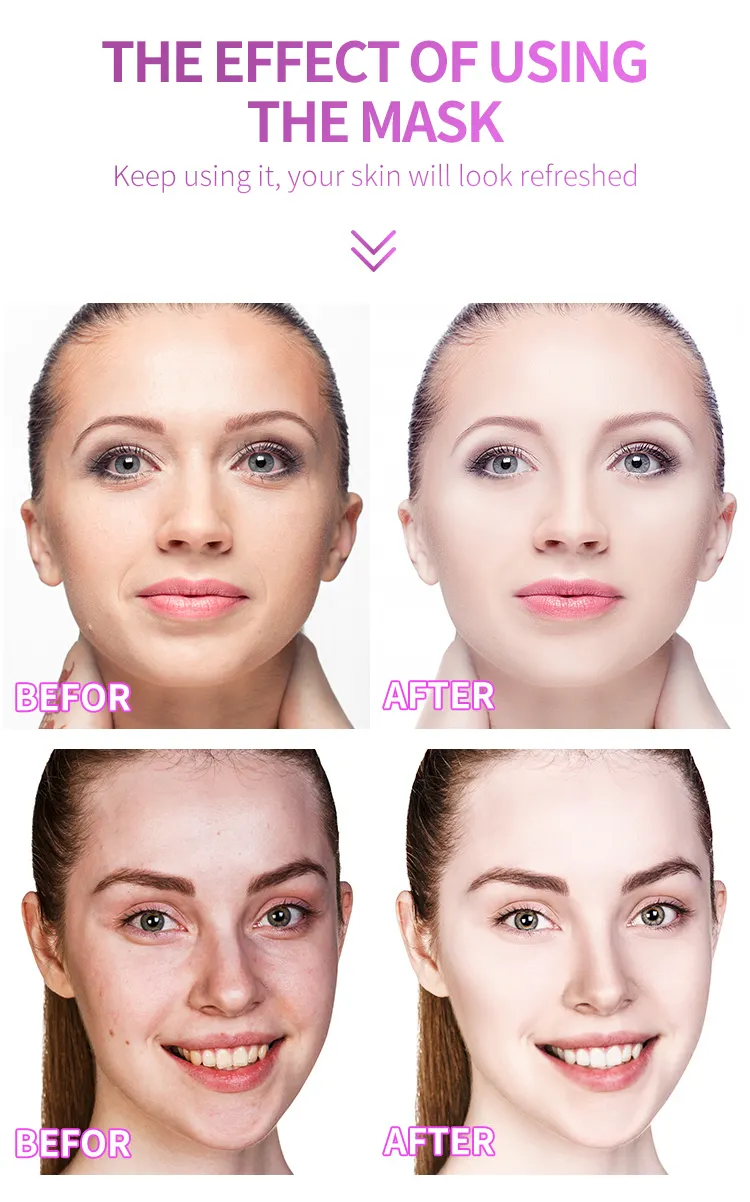 DR.RASHEL Vitamin E Hydrating and Restoring Silk Sheet Facial Mask 25g*5pcs