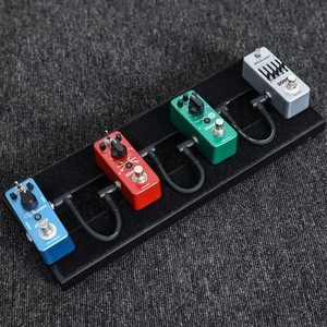 Cable de parche para guitarra de 12 <span class=keywords><strong>pulgadas</strong></span>, Cable negro para guitarra, Pedal de 1/4 <span class=keywords><strong>pulgadas</strong></span>, ángulo recto TS - Product Image 6