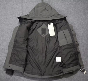 Produttore di Abbigliamento Outdoor Personalizzato Giacca Invernale Parka alla Moda in Piuma <span class=keywords><strong>d</strong></span>'<span class=keywords><strong>Oca</strong></span> Cappotto per <span class=keywords><strong>Uomo</strong></span> - Product Image 1