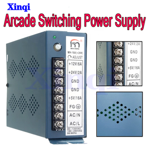 <span class=keywords><strong>Prix</strong></span> de gros Triple sortie AC to Dc Switch Switching 5v 16A Alimentation 12v 6A pour console d'arcade - Product Image 5