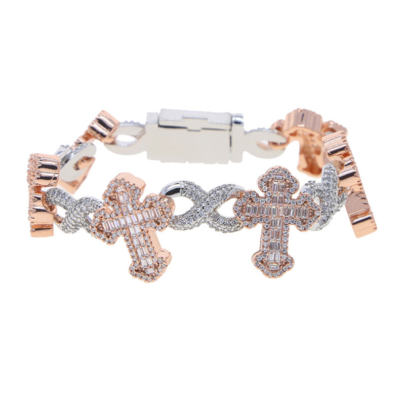 NL3000 Wide 3 Row Tennis Bracelet