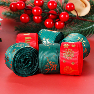 <span class=keywords><strong>Cinta</strong></span> Ecológica MSD <span class=keywords><strong>de</strong></span> una Cara con Logotipo Impreso en Lámina Dorada 3D <span class=keywords><strong>para</strong></span> Decoraciones Navideñas y Envoltura <span class=keywords><strong>de</strong></span> Regalos - Product Image 5