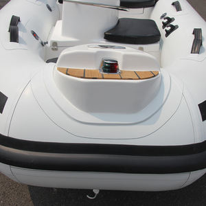 10ft PVC <strong>Inflatable</strong> Sport Yacht 1.2mm PVC Hypalon Fiberglass Fishing <strong>Boat</strong> <strong>With</strong> Pedals for Lake Rowing and Outdoor Recreation - Product Image 5