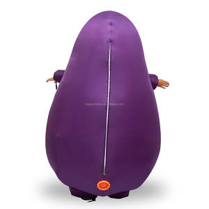 Costume de Cosplay Aubergine Violet pour Adulte Unisexe Gonflable, Carnaval d'Halloween, Fête des Fruits et Légumes - Product Image 5