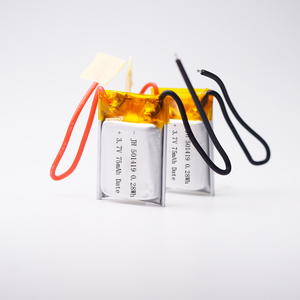 Drones battery 75mah 501419 15C li-ion rechargeable polymer battery <span class=keywords><strong>3</strong></span>.7v lipo battery for toy - Product Image 3