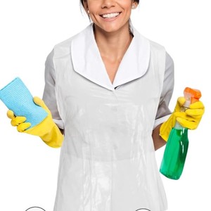 Delantales Desechables de Polietileno Multiusos Impermeables para Protección de <span class=keywords><strong>Alimentos</strong></span> - Product Image 1