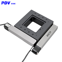 Plataforma de Posicionamiento XY Eléctrica de Alta Precisión PT-12XY60 con Recorrido de Eje XY de 60 mm