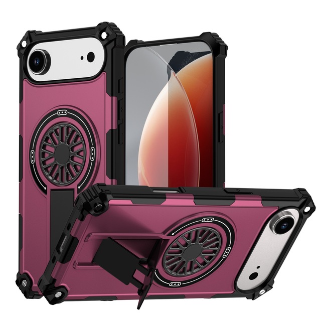 CHAOYIDIAN New Arrival Factory Wholesale Guardian Phone Case for IPhone 17Air Magnetic Charging Rotating Bracket