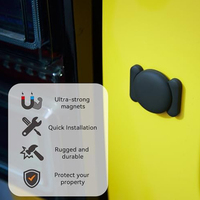 Étui en silicone avec support magnétique pour Apple AirTag, pour voitures, motos, suivi de localisation, étui magnétique de protection, accessoires