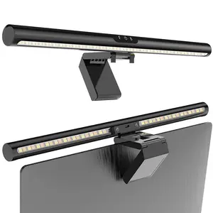 Office Home Desktop Hanging Light Touch Dimmable Eye-Caring E-reading Computer Monitor Light Bar Lamp