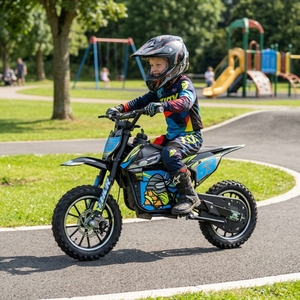 Motocicleta Eléctrica para Niños, Batería de 36V, Motor de 500W/800W, Motocicleta Todoterreno - Product Image 1