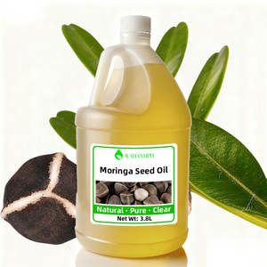 Minyak Biji Moringa Organik untuk Kulit dan Rambut - 100% Ekstrak Tanaman Alami Murni, Minyak Dasar Perasan Dingin |   Harga Terjangkau - Product Image 1