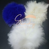 Plumes de poulet colorées de 6-8 pouces, plumes de coq enfilées, matériaux de couture, matériaux pour la pêche à la mouche, matériaux pour la fabrication de mouches, carnaval, haute qualité, saines
