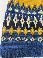Bonnet en tricot jacquard Fair Isle doublé polaire avec pompon, unisexe, chaud, pour l'hiver et les activités de plein air par temps froid