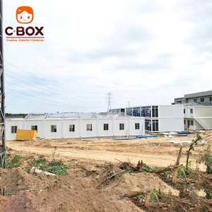 Cbox - Edificios de Oficinas Prefabricados al por Mayor de 20 pies, Hotel Modular tipo Cápsula, Unidad de Aislamiento, Campamento para Trabajadores, Casa Contenedor Desmontable de Acero - Product Image 1
