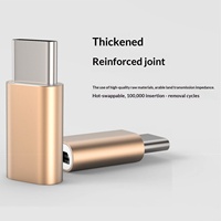 Adaptateur de téléphone portable micro USB vers Type C à double usage pour smartphone Android : synchronisation de données haute vitesse et chargement portable