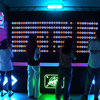 Système de simulation de tir au pistolet laser interactif mural avec cibles infrarouges multi-ID, jeux d'arcade 6-en-1 pour enfants/adultes