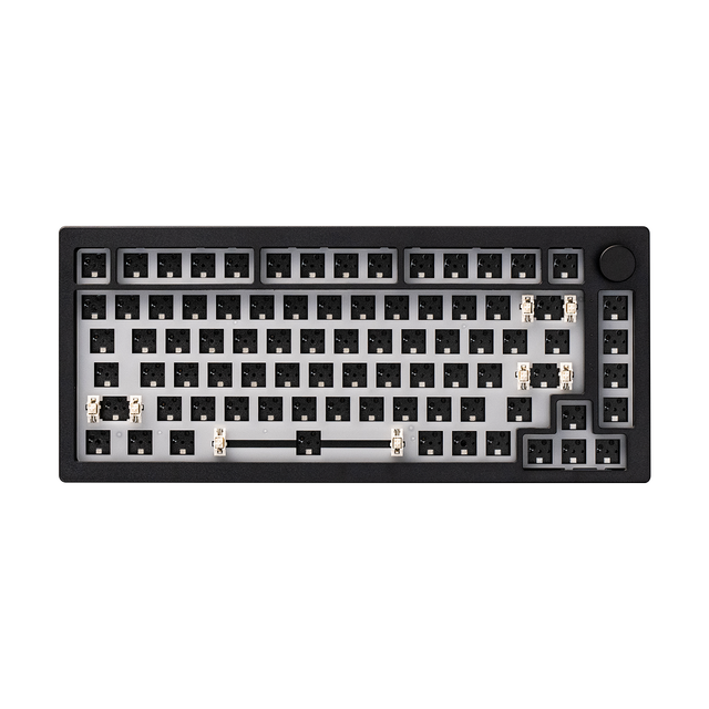 AKKO 5075B DIY Kit VIA Barebone ANSI Layout 75% Gaming Keyboard Kit Wireless Tri-mode