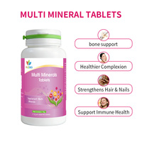 Comprimés multi-minéraux YUZIBO, favorisent l'équilibre électrolytique, la santé des os et des dents, faciles à avaler, complément alimentaire quotidien pour adultes