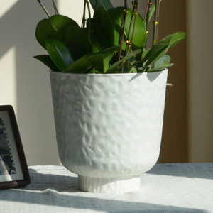 Ensemble de petits pots à fleurs en plastique minimalistes, pots et jardinières modernes <span class=keywords><strong>pour</strong></span> plantes d'intérieur, <span class=keywords><strong>pot</strong></span> à bonsaï <span class=keywords><strong>pour</strong></span> bureau à domicile - Product Image 5