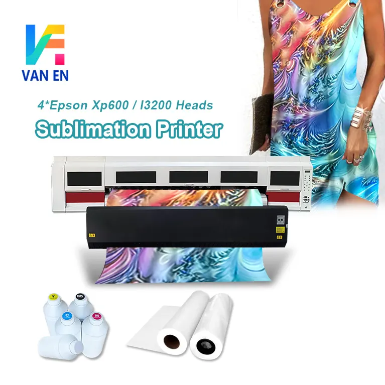 Kleine Epson F170 Sublimatie Materiaal Printer 6ft Industriële Groot Formaat Sublimatie Printer Voor Sportkleding En Sportkleding