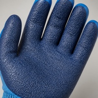 Gants de travail de sécurité pour la construction, la logistique, le jardinage, les travaux de réparation, gants en latex à revêtement ondulé antidérapants et imperméables pour hommes