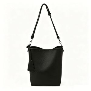 New Womens Pu <b>Handbag</b> Sophisticated High-End Large-Capacity Bucket Bag Embossed Design Stylish Tote <b>Handbag</b> - Product Image 4