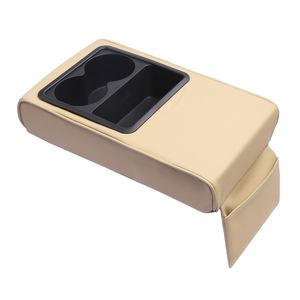 Funda de Cuero MESOROCK para Reposabrazos de Coche, Soporte Universal para Teléfono Móvil para Portavasos, Accesorios Interiores para Coche - Product Image 5