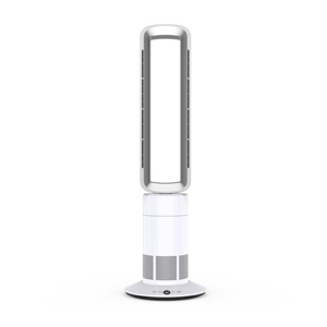 Approuvé CE, utilisation toute l'année, matériau ABS Anti-feu, Protection contre les surcharges, tour d'air de sol, chauffage par ventilateur sans pales - Product Image 1