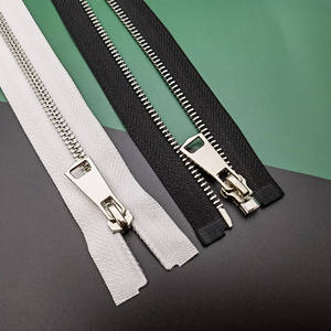 Lanke 롱 체인 블랙 팬츠 청바지 골드 롤 탈론 지퍼 테이프 이빨 메탈릭 금속 지퍼, 자켓 핸드백 가방 신발용 - Product Image 4