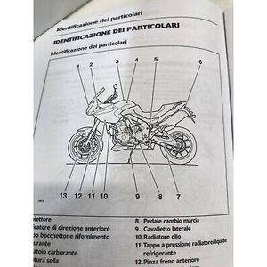 Manuale del proprietario Honda Cbr 1000 Rr 2008 2011 IT Gb Fr Operazioni e manutenzione - Product Image 3