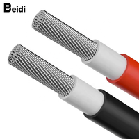 BEIDI OEM PV1-F einadriges flexibles Kabel 4 mm2 6 mm2 10 mm2 16 mm2 1000V verzinntes Kupfer-PV-Photovoltaik-Solar kabel