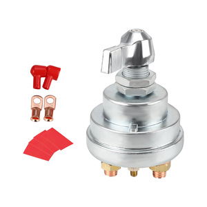 Car Battery Kill <b>Switch</b> <b>12V</b> 200A Nickel Plated Copper Engine Cut Off For Automotive Use - Product Image 3