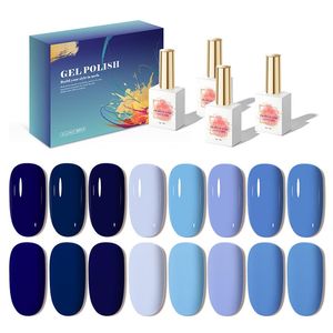 Suministros para uñas AILANUO, nuevo diseño, colección de colores pastel de verano, juego de esmaltes en gel, caja OEM, botella única personalizada, esmalte de uñas en gel - Product Image 1