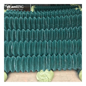 Tùy Chỉnh Nhà Máy Trực Tiếp Nhúng Nóng Mạ Kẽm PVC Tráng Chuỗi Liên Kết Hàng Rào Cyclone Dây Lưới Hàng Rào Bảng Điều Chỉnh - Product Image 2