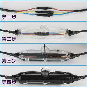 Cellpack resina cable kit de bajo voltaje impermeable recto a través de conjunto - Product Image 4