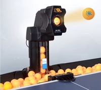 Robot de tennis de table professionnel à double roue motrice HP-S8 entièrement automatique pour l'entraînement