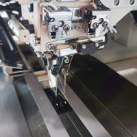 Machine à coudre industrielle TOPSEW TS-895 automatique pour la pose de poches sur les jeans et les poches utilitaires des vêtements de travail