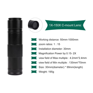 Microscopio Monocular con Cámara 4K <span class=keywords><strong>de</strong></span> 60MP, Lente <span class=keywords><strong>de</strong></span> 150X, Soporte Plegable, Anillo <span class=keywords><strong>de</strong></span> Luz, para Reparaciones Electrónicas y Soldadura - Product Image 6