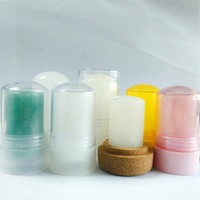Stick déodorant solide en pierre de cristal d'alun de potassium minéral naturel 0% alcool, anti-transpiration, élimine les odeurs corporelles, apaise la peau