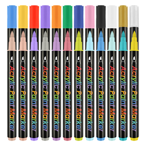 Mỹ Phẩm Chất Lượng Da An Toàn Hình Xăm Tạm Thời Đánh Dấu Tốt Tip Bàn Chải Linh Hoạt Các loại Màu Sắc Cơ Thể Đánh Dấu Da Màu Nghệ Thuật Đánh Dấu - Product Image 4