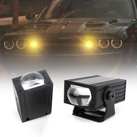 Luz LED U37 de 12w de Alta Relación Calidad-Precio, Luz Estroboscópica Blanca y Amarilla, Lámpara Antiniebla LED, Iluminación Externa para Motocicleta y Automóvil