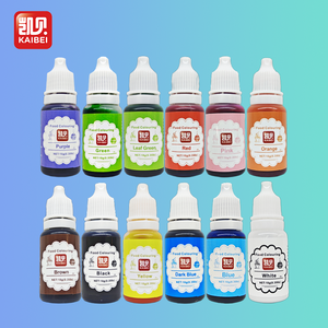 10g Colorant Alimentaire <span class=keywords><strong>Comestible</strong></span> 12 Couleurs Colorant Alimentaire Liquide en Gel pour Décoration - Product Image 6
