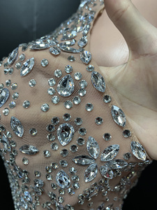 Novance Y5484 Abito <span class=keywords><strong>da</strong></span> <span class=keywords><strong>Sposa</strong></span> <span class=keywords><strong>di</strong></span> Lusso Premium Nuova Moda 2026 con Applicazioni e Perline <span class=keywords><strong>di</strong></span> Cristallo, Prodotto <span class=keywords><strong>di</strong></span> Tendenza per la <span class=keywords><strong>Sposa</strong></span> - Product Image 6