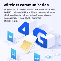 Lector RFID UHF Portátil WYUAN, Terminal Móvil Inteligente de 860-960 MHz, Escáner PDA Android de Largo Alcance para Inventario de Almacén y Comercio Minorista