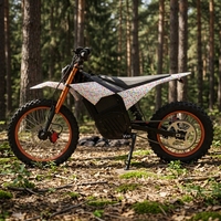 QIEEBIKE Nouvelle Moto Électrique Sans Balais 60V 3500W Batterie 20AH Vitesse Maximale 60km/h Tout-Terrain Zhejiang