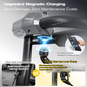 Monopattino Elettrico 2026 di Tendenza con Ricarica Magnetica NFC, Avvio One-Touch, 15kg, Doppia Batteria, Lega di Magnesio, Motore Brushless per Disabili - Product Image 4