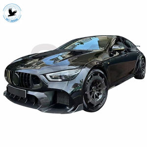Kit de pare-chocs SKY New 900 mm Wide Body Rocket Car pour Mercedes <span class=keywords><strong>AMG</strong></span> <span class=keywords><strong>GT43</strong></span> GT50 GT53 GT63S 4 portes, inclut les clips, finition carbone brillant/mat - Product Image 2