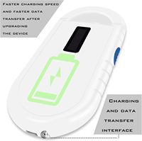 Lector de Microchip RFID Portátil para Animales, FDX-B, 134.2KHz, Etiqueta de Oreja para Animales, Lector de Microchip para Mascotas